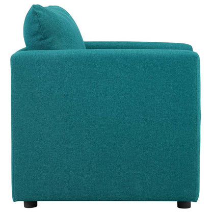 Activate Upholstered Fabric Armchair - living-essentials