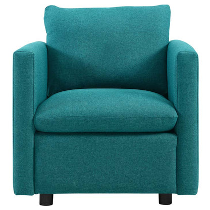 Activate Upholstered Fabric Armchair - living-essentials