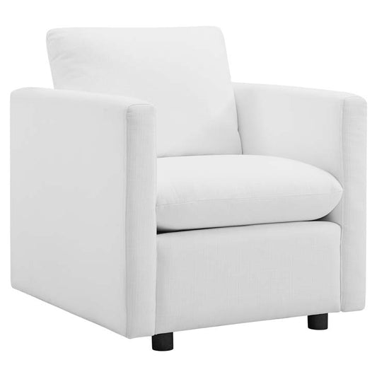 Activate Upholstered Fabric Armchair - living-essentials