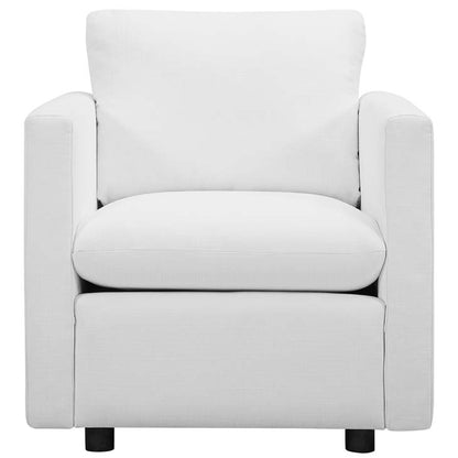 Activate Upholstered Fabric Armchair - living-essentials