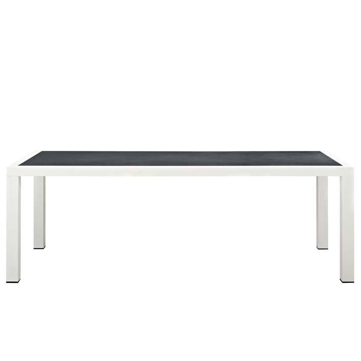 Stance 90.5" Outdoor Patio Aluminum Dining Table - living-essentials