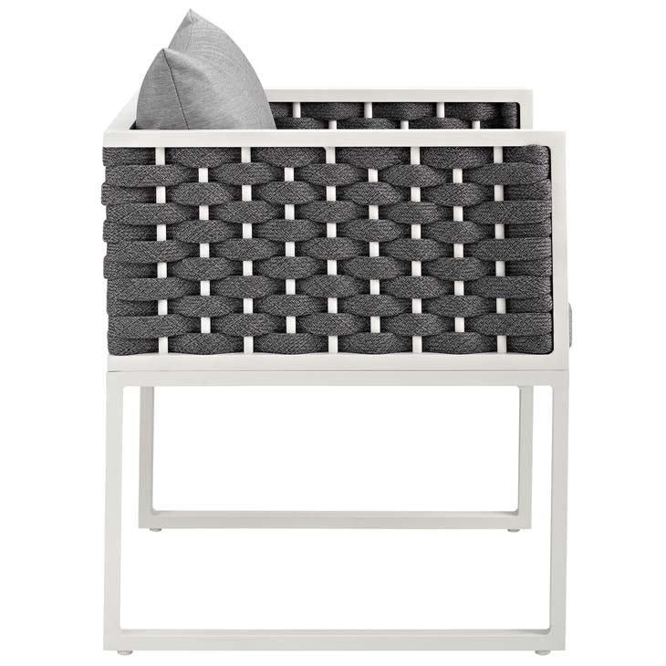 Standpoint Outdoor Patio Aluminum Dining Armchair - living-essentials