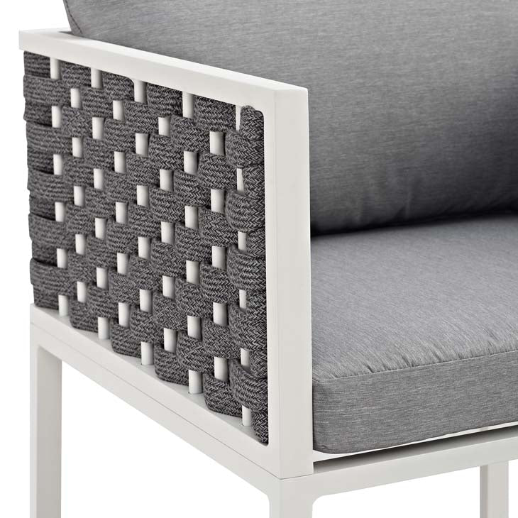 Standpoint Outdoor Patio Aluminum Dining Armchair - living-essentials