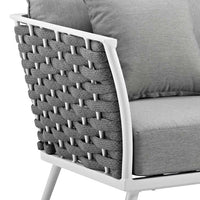 Standpoint Outdoor Patio Aluminum Armchair - living-essentials