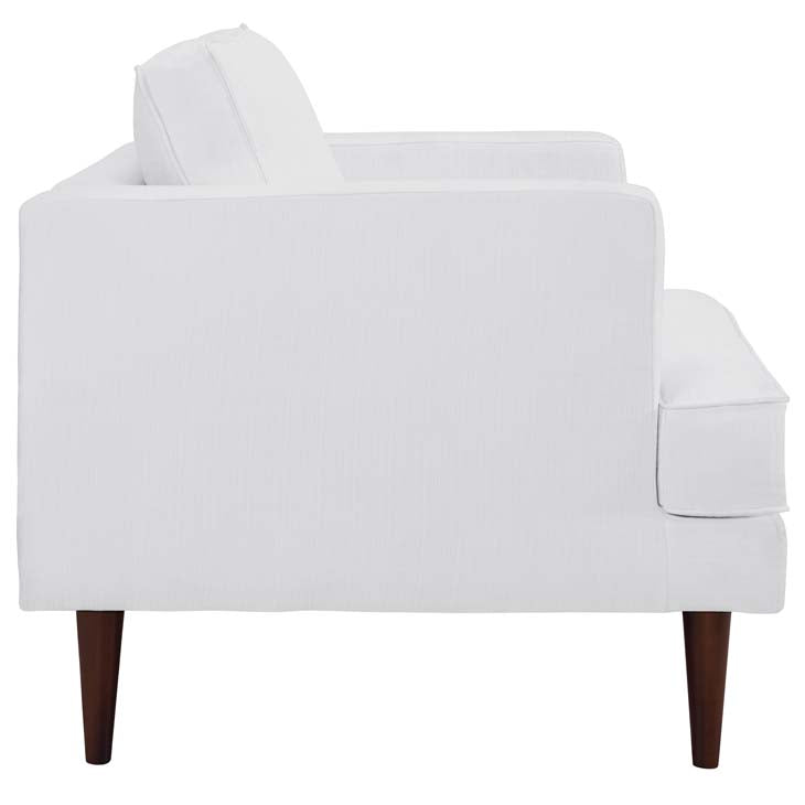 Agatha Upholstered Fabric Armchair - living-essentials