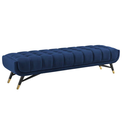 Adept Upholstered Velvet Bench - living-essentials