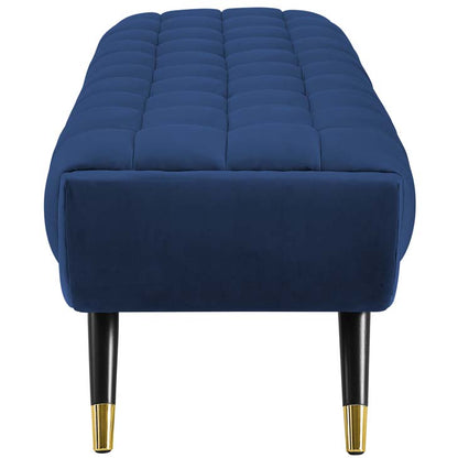 Adept Upholstered Velvet Bench - living-essentials
