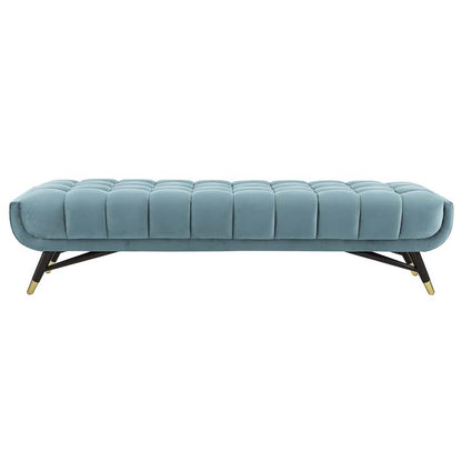 Adept Upholstered Velvet Bench - living-essentials