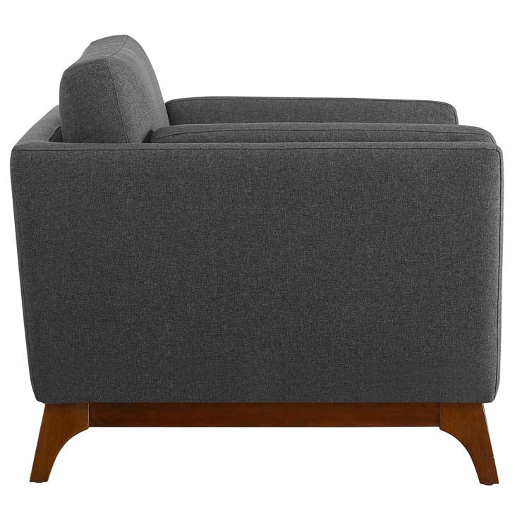 Chance Upholstered Fabric Armchair - living-essentials