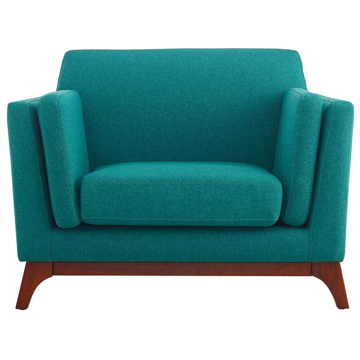 Chance Upholstered Fabric Armchair - living-essentials