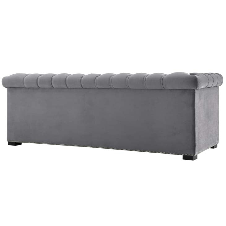 Henry Upholstered Velvet Sofa - living-essentials