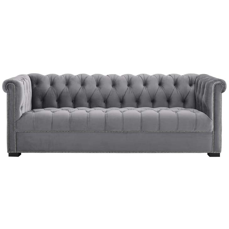 Henry Upholstered Velvet Sofa - living-essentials