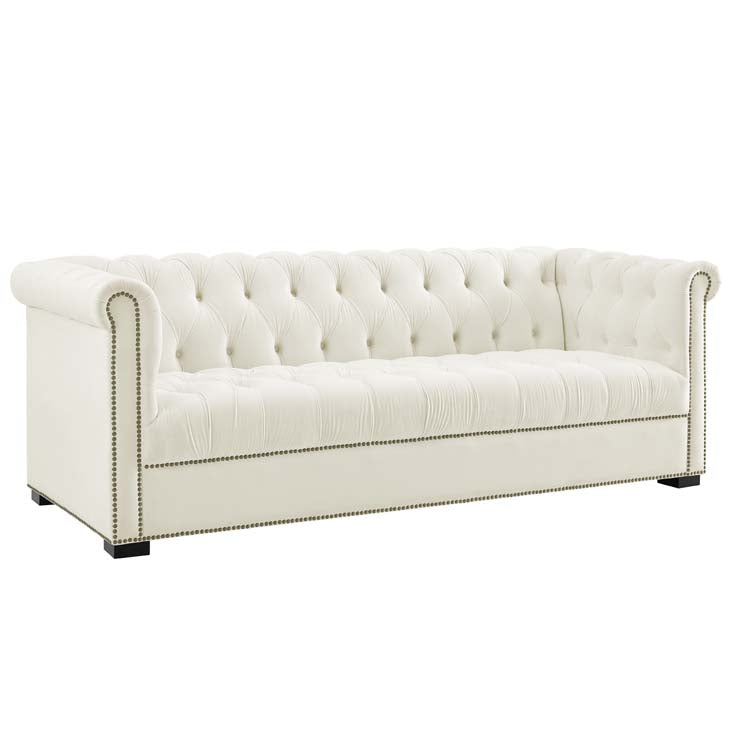 Henry Upholstered Velvet Sofa - living-essentials