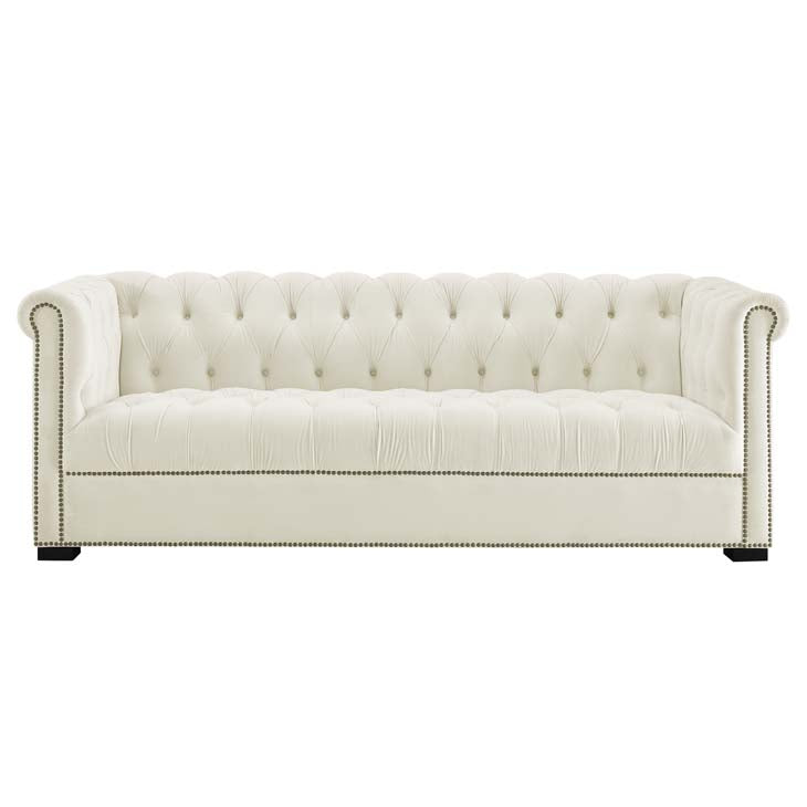 Henry Upholstered Velvet Sofa - living-essentials