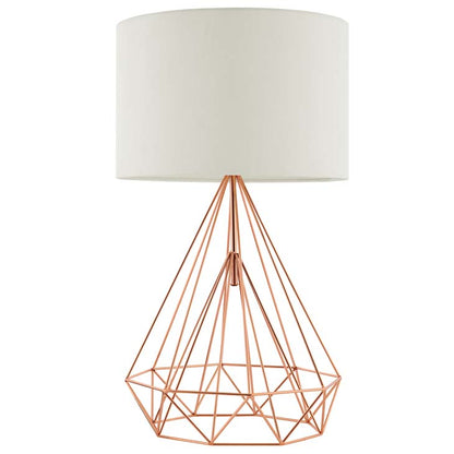 Precious Rose Gold Table Lamp - living-essentials