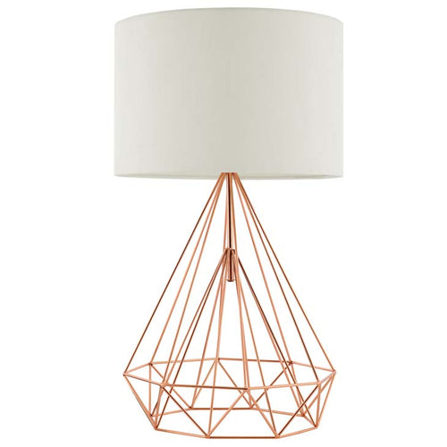 Precious Rose Gold Table Lamp - living-essentials