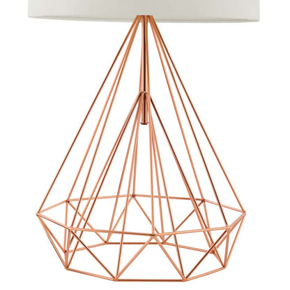 Precious Rose Gold Table Lamp - living-essentials