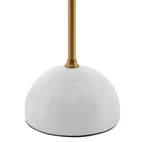 Convey Bronze and White Marble Table Lamp - living-essentials