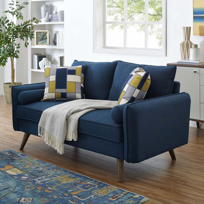 Revive Upholstered Fabric Loveseat - living-essentials