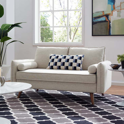 Revive Upholstered Fabric Loveseat - living-essentials