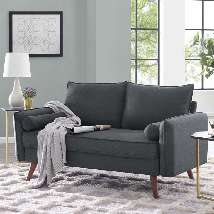 Revive Upholstered Fabric Loveseat - living-essentials