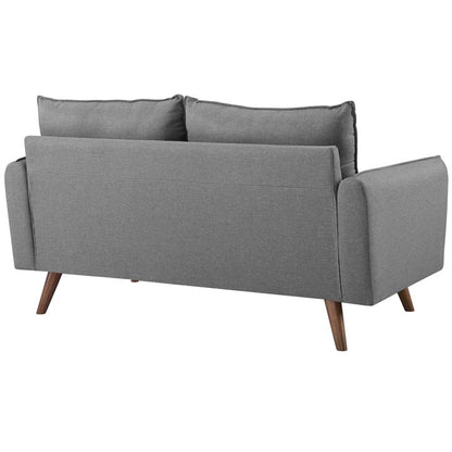 Revive Upholstered Fabric Loveseat - living-essentials
