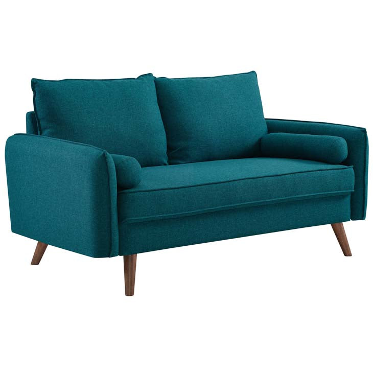 Revive Upholstered Fabric Loveseat - living-essentials
