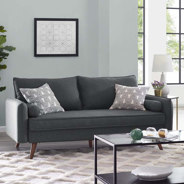 Revive Upholstered Fabric Sofa - living-essentials