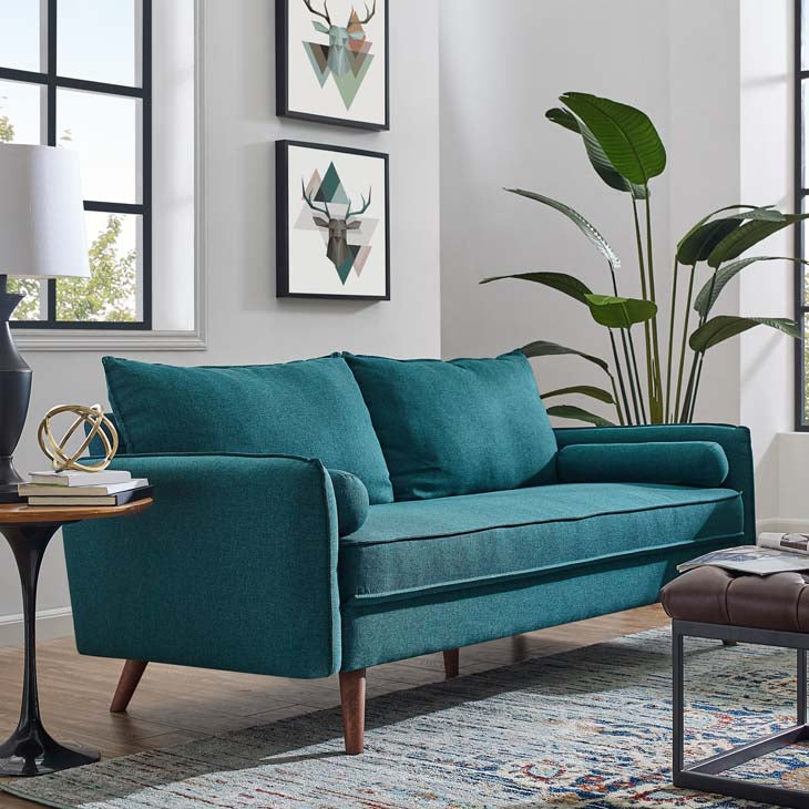 Revive Upholstered Fabric Sofa - living-essentials