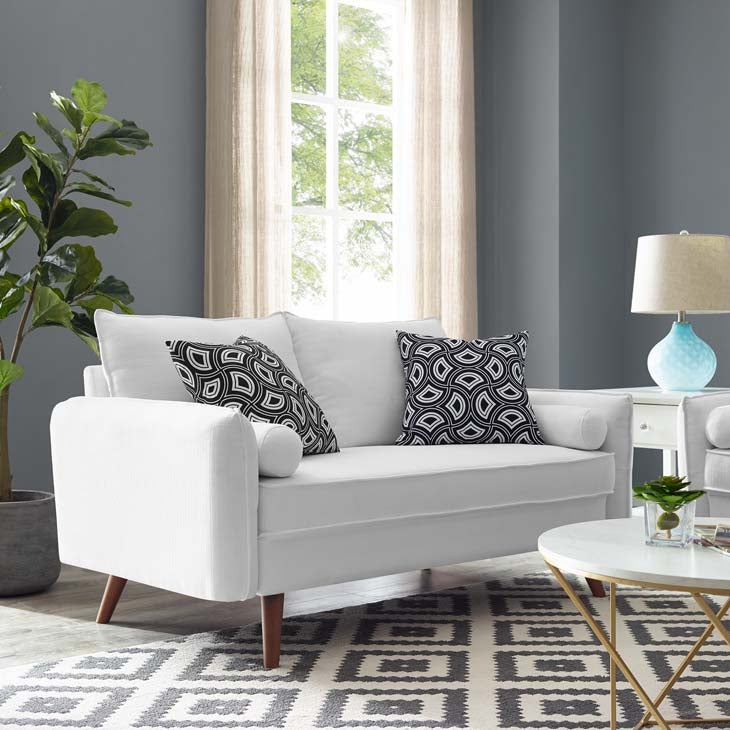 Revive Upholstered Fabric Sofa - living-essentials