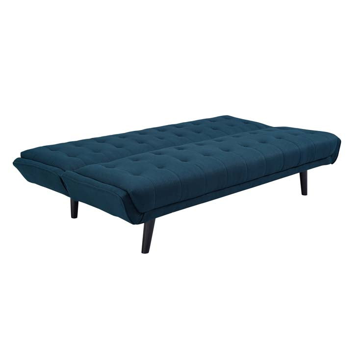 Glance Tufted Convertible Fabric Fofa Bed - living-essentials