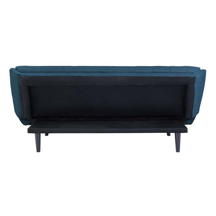 Glance Tufted Convertible Fabric Fofa Bed - living-essentials