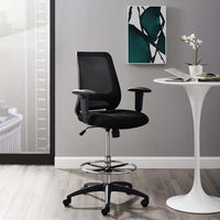 Forge Mesh Drafting Chair - living-essentials