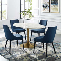 Lippa 60" Oval Dining Table - living-essentials
