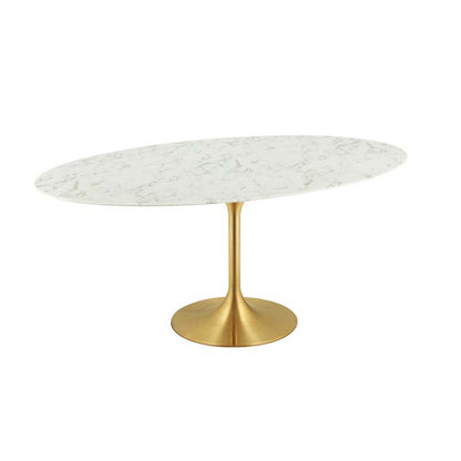Lippa 78" Oval Dining Table - living-essentials