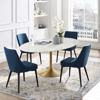 Lippa 78" Oval Dining Table - living-essentials