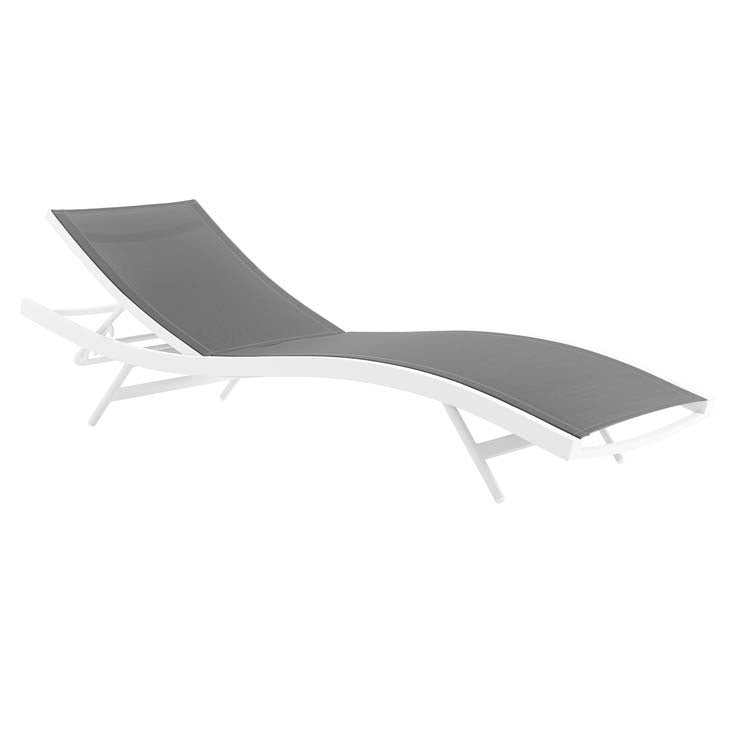 Glimpse Outdoor Patio Mesh Chaise Lounge Chair - living-essentials