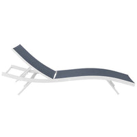 Glimpse Outdoor Patio Mesh Chaise Lounge Chair - living-essentials