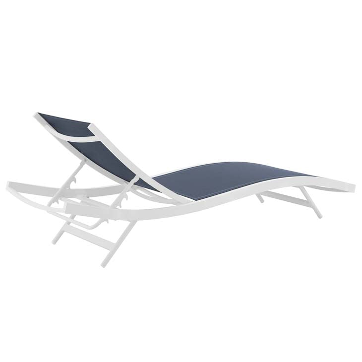 Glimpse Outdoor Patio Mesh Chaise Lounge Chair - living-essentials