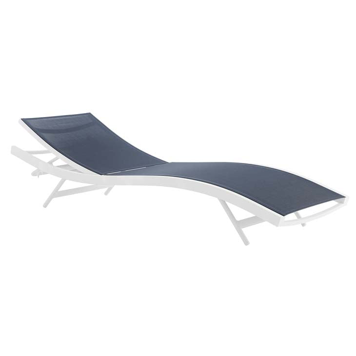 Glimpse Outdoor Patio Mesh Chaise Lounge Chair - living-essentials