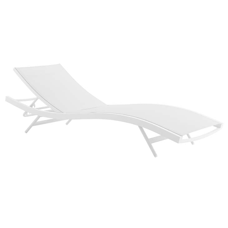 Glimpse Outdoor Patio Mesh Chaise Lounge Chair - living-essentials