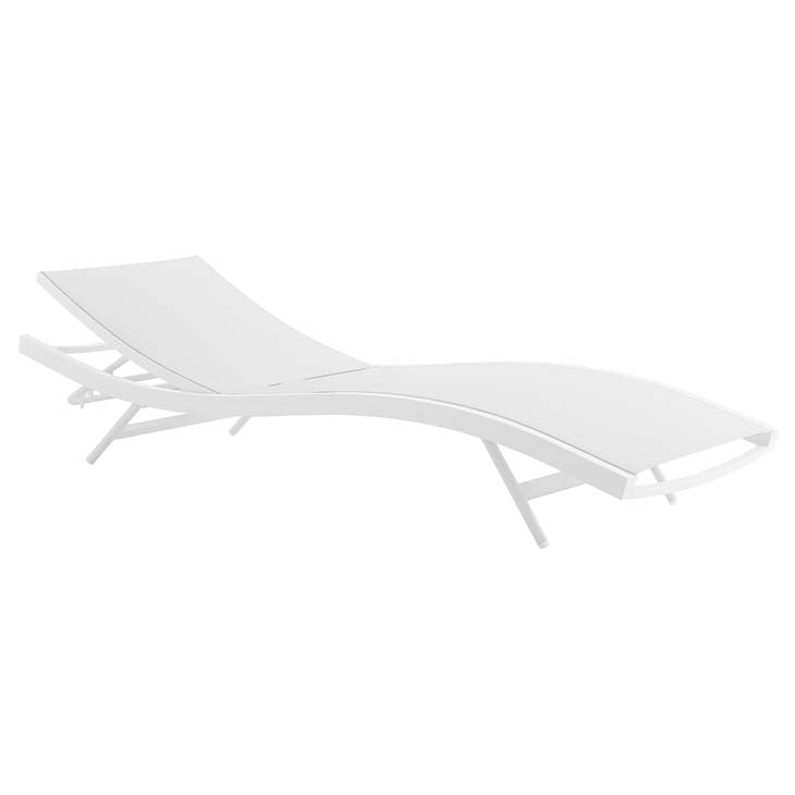 Glimpse Outdoor Patio Mesh Chaise Lounge Chair - living-essentials