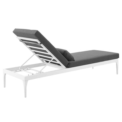 Perspective Cushion Outdoor Patio Chaise Lounge Chair - living-essentials