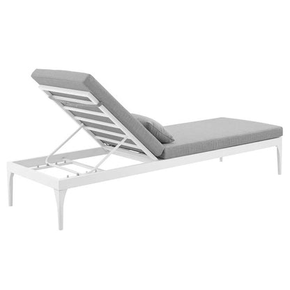 Perspective Cushion Outdoor Patio Chaise Lounge Chair - living-essentials