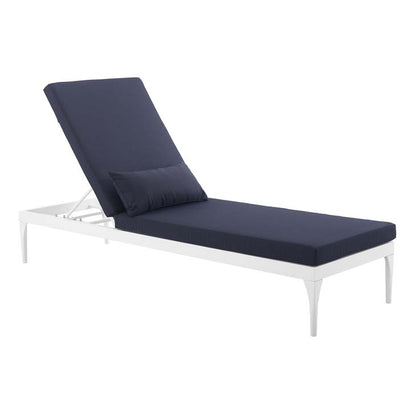 Perspective Cushion Outdoor Patio Chaise Lounge Chair - living-essentials