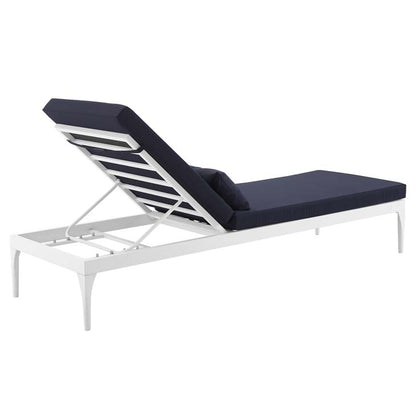 Perspective Cushion Outdoor Patio Chaise Lounge Chair - living-essentials