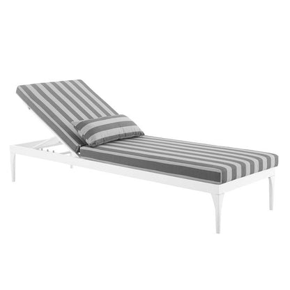 Perspective Cushion Outdoor Patio Chaise Lounge Chair - living-essentials