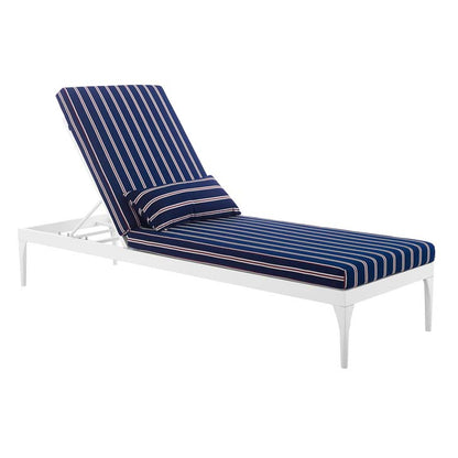 Perspective Cushion Outdoor Patio Chaise Lounge Chair - living-essentials