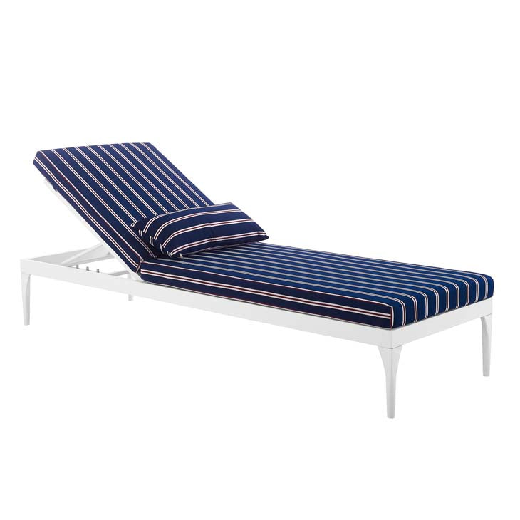 Perspective Cushion Outdoor Patio Chaise Lounge Chair - living-essentials