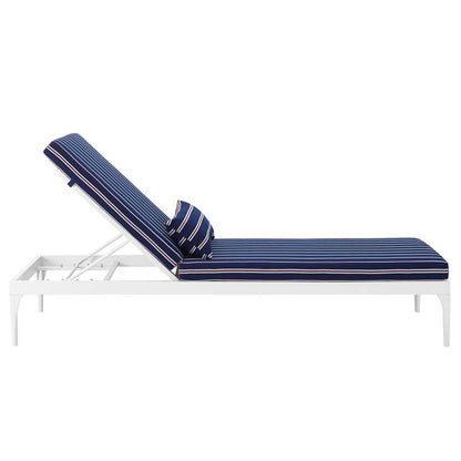Perspective Cushion Outdoor Patio Chaise Lounge Chair - living-essentials